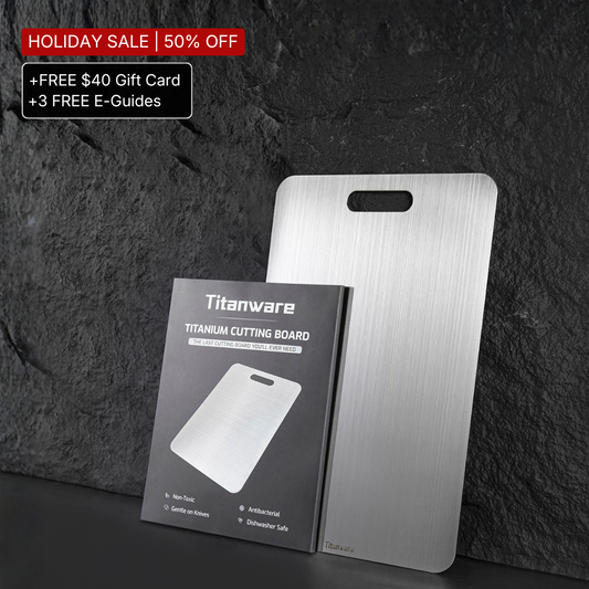 Titanware™ 100% Pure Titanium Cutting Board